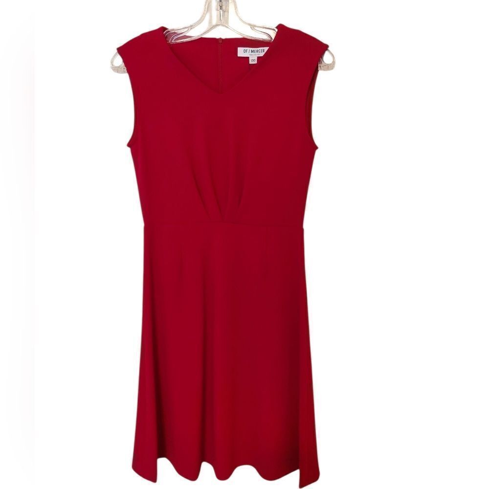 Of Mercer Norman Dress Ruby Size 00 NWT